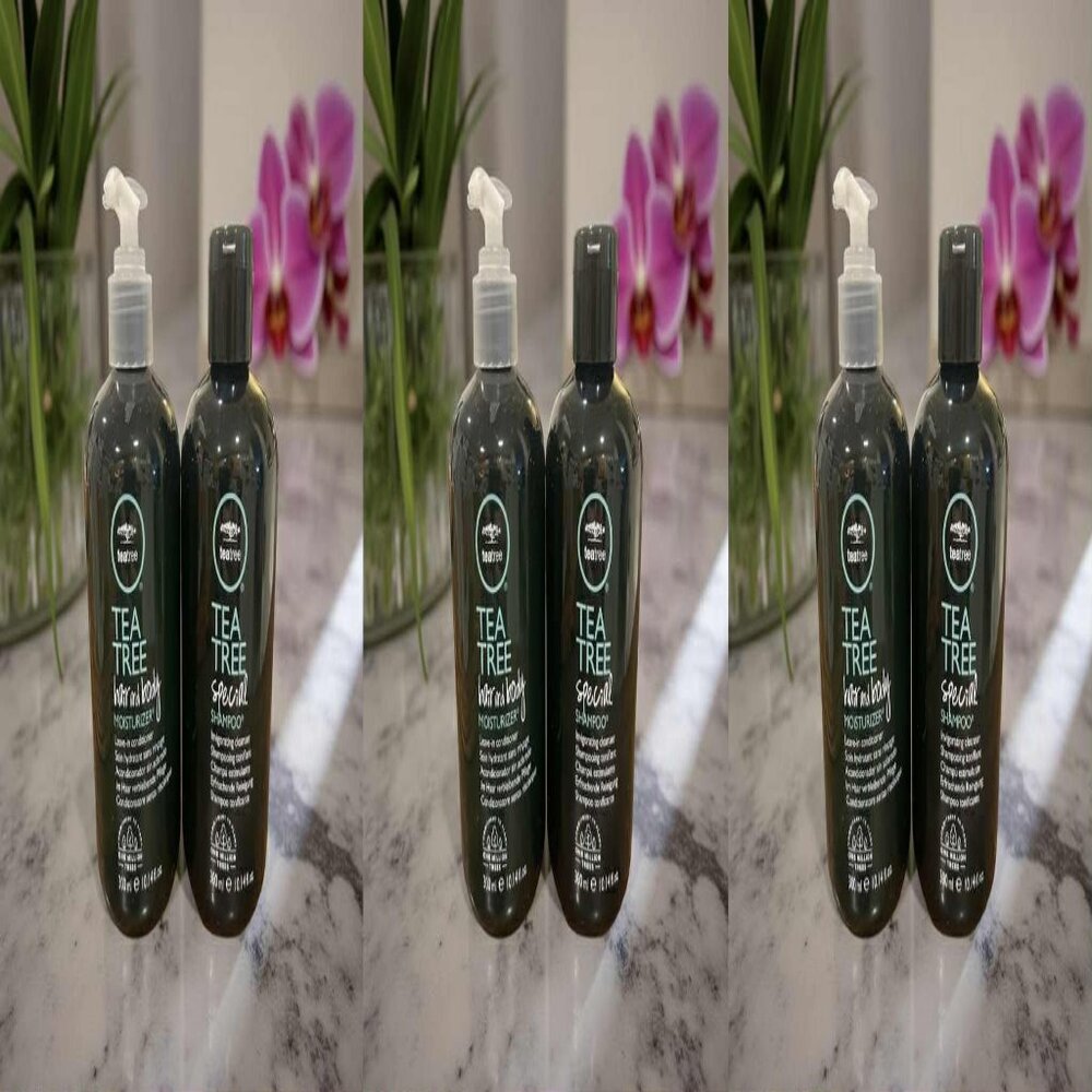 Paul Mitchell Tea Tree Special Shampoo  Hair and Body Moisturizer 10.1 oz_ 3 Set